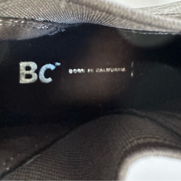 BC BORN IN CALIF DEPTH MARBLED FAUX NUBUCK POINTED-TOE BLOCK HEEL ANKLE BOOT Sz9 - Picture 8 of 14